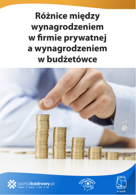 Różnice między wynagrodzeniem w firmie prywatnej a wynagrodzeniem w budżetówce
