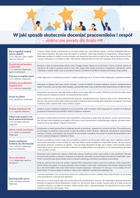 W jaki sposób skutecznie doceniać pracowników i zespół – praktyczne porady dla działu HR