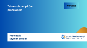 Zakres obowiązków pracownika – instrukcja 