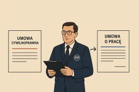 PIP zyska nowe uprawnienia – przekształcenie umowy cywilnoprawnej w umowę o pracę