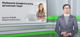Wydawanie świadectw pracy, sprostowań i kopii