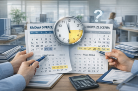 Jak ustalać staż pracy przy nakładających się okresach zatrudnienia i umów cywilnoprawnych? Wyjaśnienia PIP