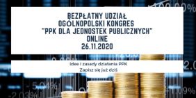 Ogólnopolski Kongres „PPK dla jednostek publicznych” – zapraszamy do udziału