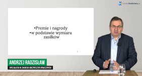 Premie i nagrody w podstawie wymiaru zasiłku