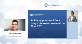 AI w kadrach a dane pracowników – czego nie wolno wpisywać do ChatGPT