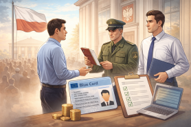 Czy cudzoziemiec z Niebieską Kartą UE może pracować po zmianie pracodawcy i po upływie ważności karty?