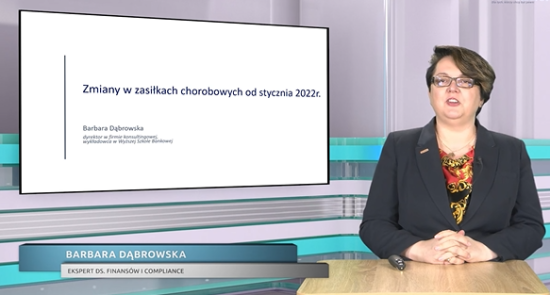 Zmiany w zasiłkach chorobowych od stycznia 2022 r.