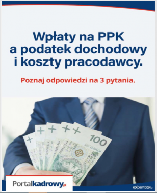 Wpłaty na PPK a podatek dochodowy