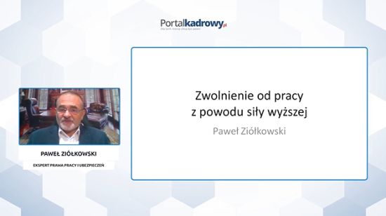 Zwolnienie od pracy z powodu siły wyższej