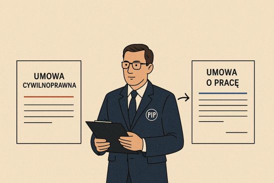 PIP zyska nowe uprawnienia – przekształcenie umowy cywilnoprawnej w umowę o pracę