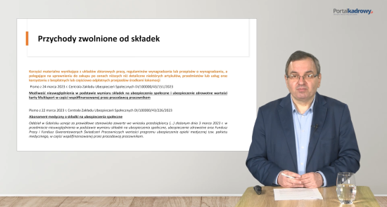 Przychody zwolnione od składek – co z ekwiwalentami i ryczałtami wypłaconymi z tytułu pracy zdalnej