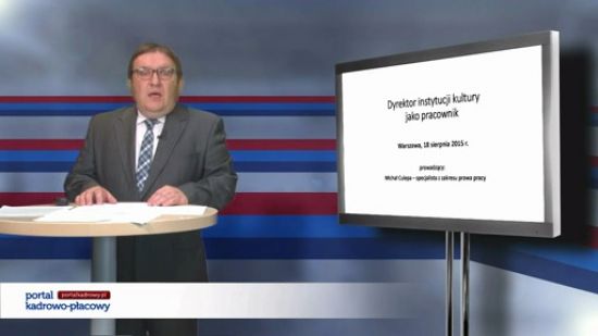 Dyrektor instytucji kultury jako pracownik