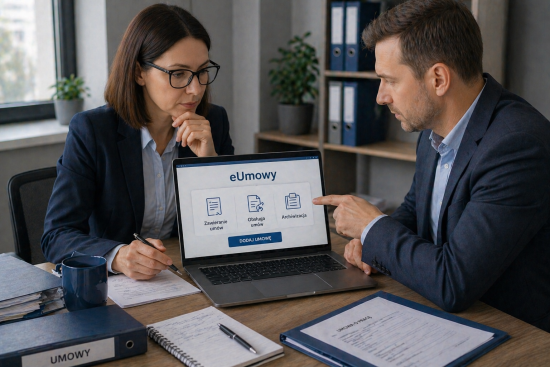 Sejm za rozszerzeniem systemu e-umów. Skorzystają z niego także większe firmy