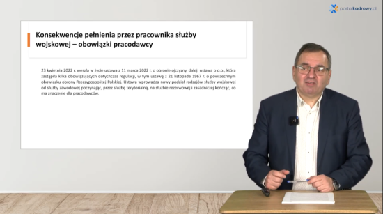 Konsekwencje pełnienia przez pracownika służby wojskowej – obowiązki pracodawcy