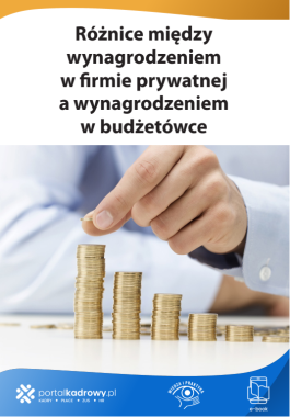 Różnice między wynagrodzeniem w firmie prywatnej a wynagrodzeniem w budżetówce