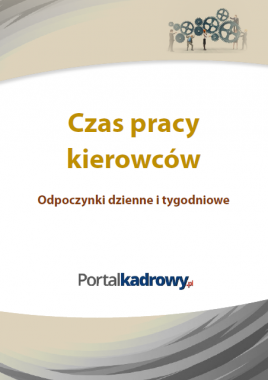 Czas pracy kierowców – odpoczynki dzienne i tygodniowe