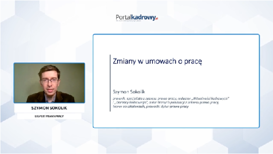 Zmiany w umowach o pracę
