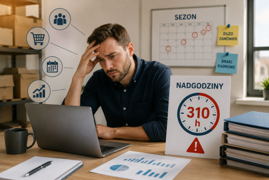 Pracownik ma już 310 nadgodzin w połowie roku. Czy w sezonie może pracować dłużej